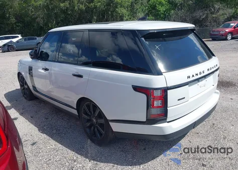 2017 Land Rover Range Rover 3.0L V6 Supercharged Hse z USA, uszkodzony, nr VIN SALGS2FV0HA376137